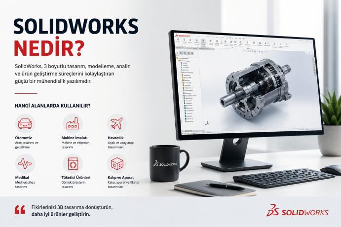 SolidWorks Nedir? Hangi Alanlarda Kullanılır?