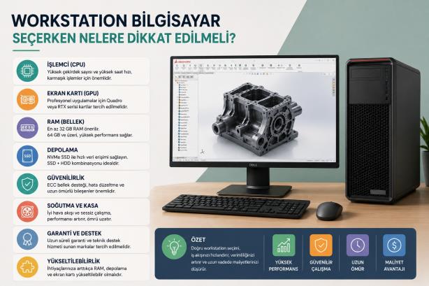Workstation Bilgisayar Seçerken Nelere Dikkat Edilmeli?